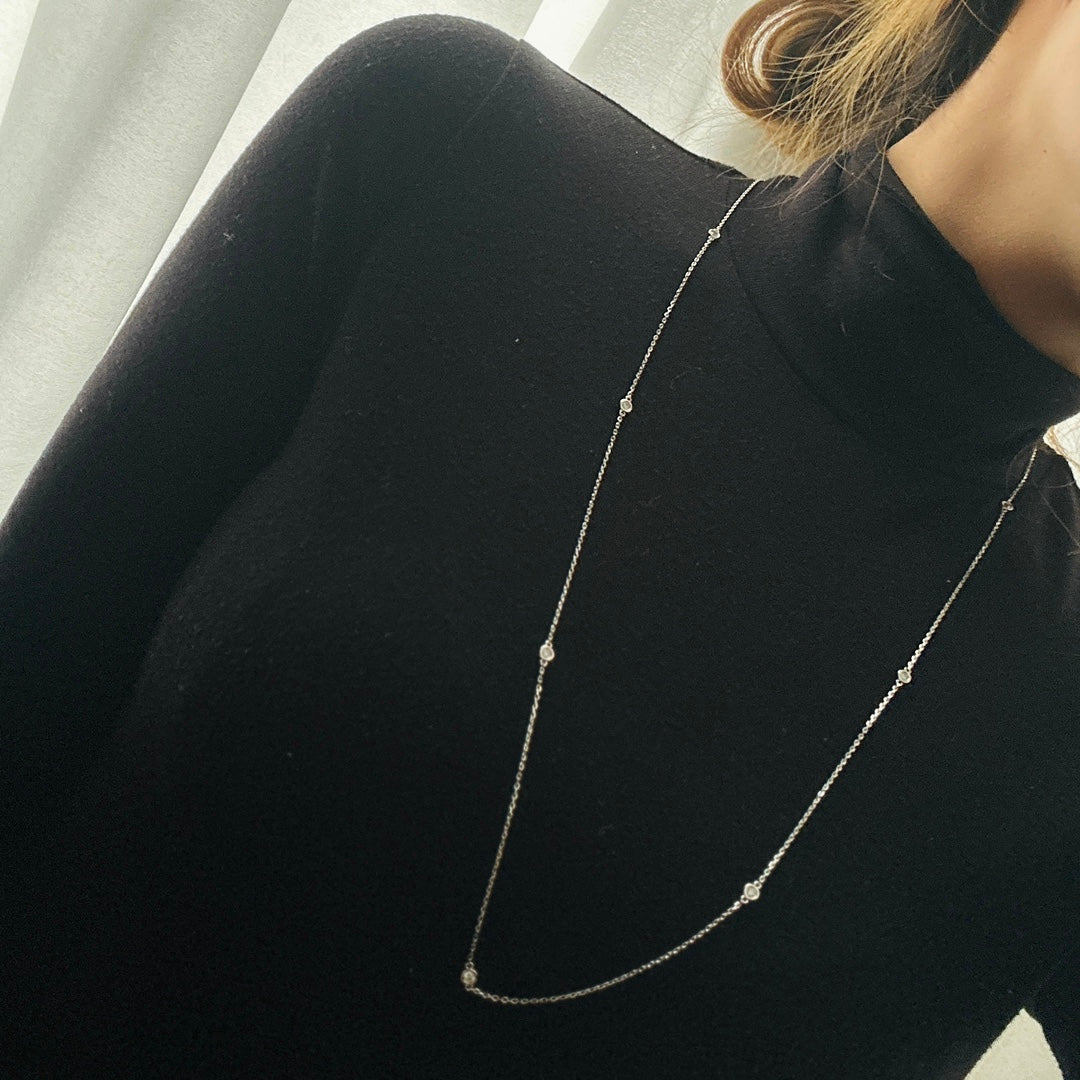 T Elsa Peretti Diamonds By The Yard Necklace