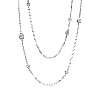 T Elsa Peretti Diamonds By The Yard Necklace