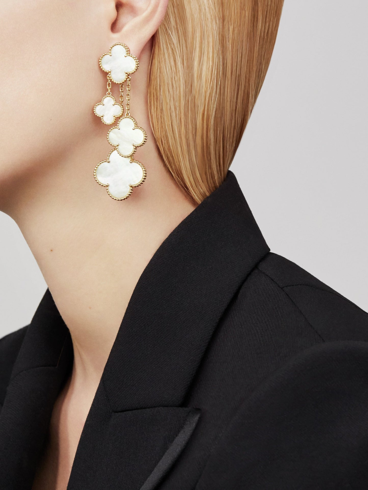 Magic Alhambra Four Motifs Earrings