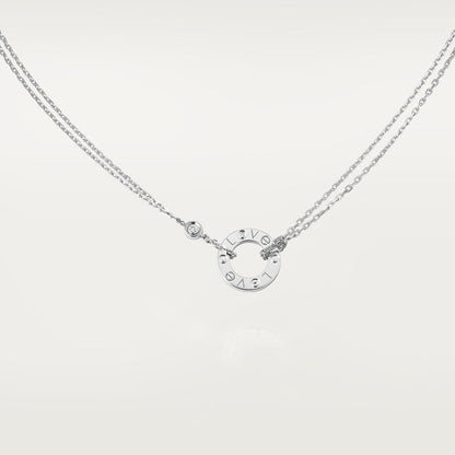 Love 2 Diamond Necklace
