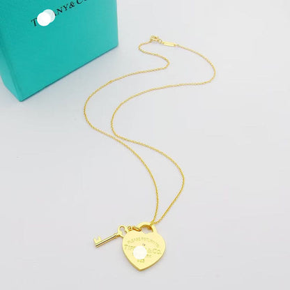 Return to Heart & Key Necklace