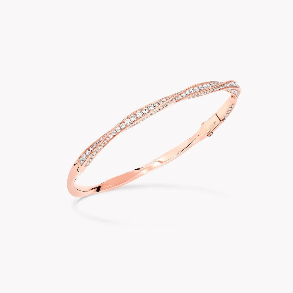 Spiral Pavé Bracelet