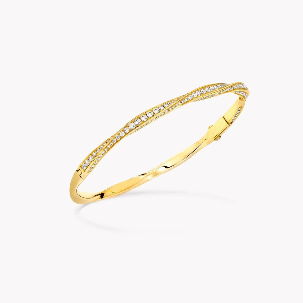 Spiral Pavé Bracelet