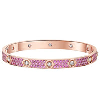Rose Sapphire W Rose Gold