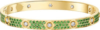 Green Sapphire W Gold