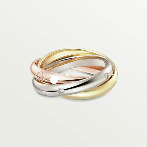 Trinity Five Diamonds Ring