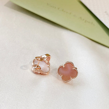 Magic Alhambra Pink Opale Earrings