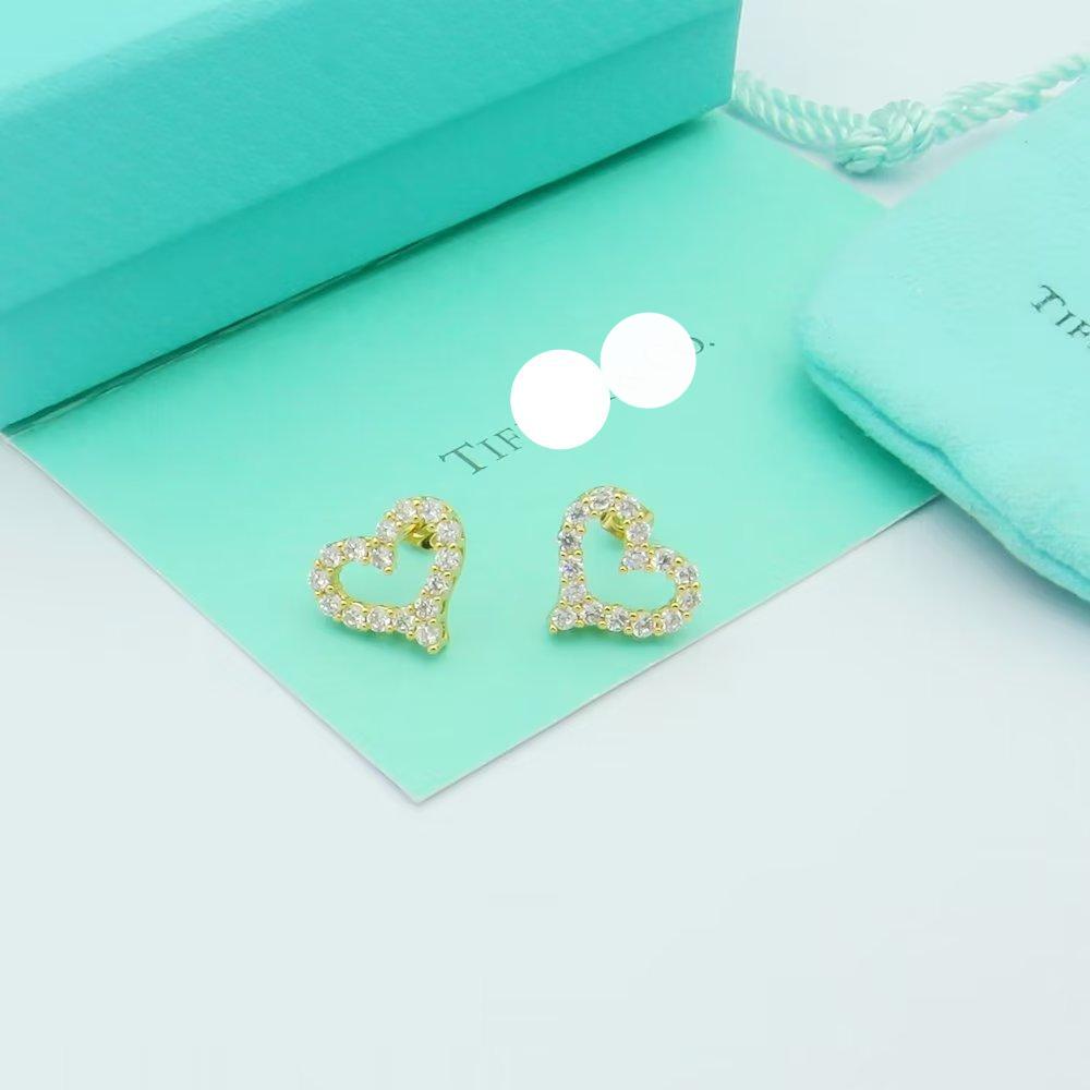 T Heart Diamonds Earrings