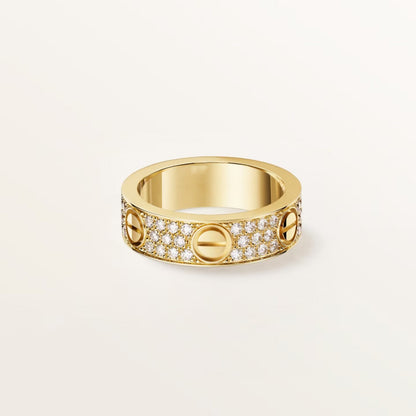 Love Diamond-Paved 5.5mm Ring