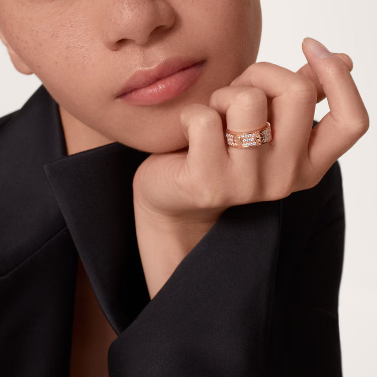 Love Diamond-Paved 5.5mm Ring